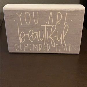 Decorative Wooden Sign